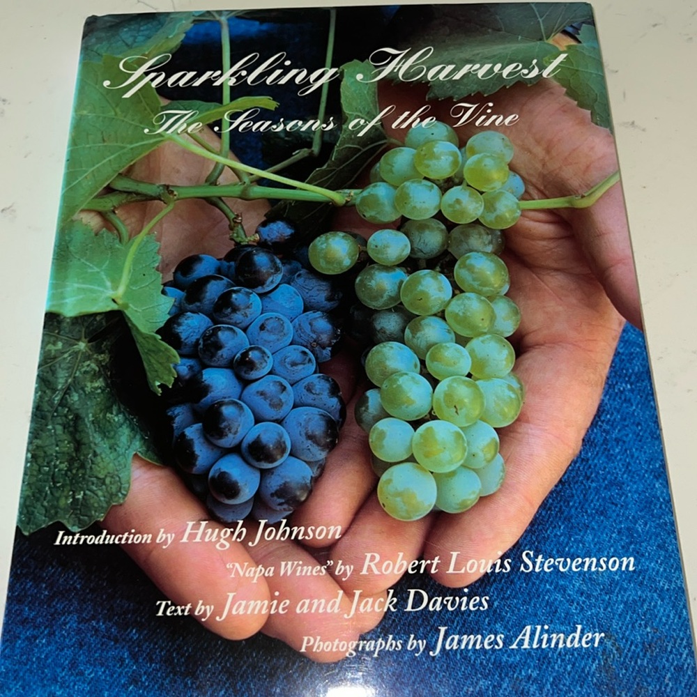 Coffee table book- Sparkling Harvest The Seasons of the Vine.